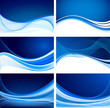 Set of abstract backgrounds vector Set of abstract backgrounds vector