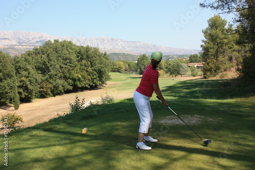golfeuse - golf de la sainte victoire