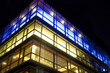 Colorful city lights