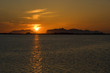 sunset in italy