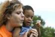 Mother and son