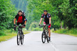 friendship and travel on mountain bike