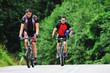 friendship and travel on mountain bike