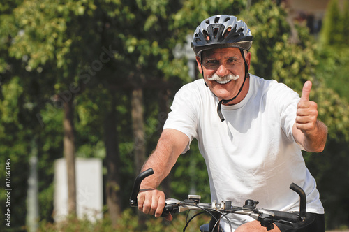 Photo: Fahrradfahrer Fahrradfahrer