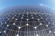 Photo: Photovoltaic cells in a solar panel Photovoltaic cells in a solar panel