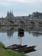 Blois pont sur la Loire et église saint Nicolas Blois pont sur la Loire et église saint Nicolas