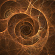 Abstract fractal futuristic background