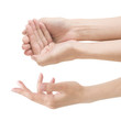 holding hands