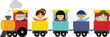 Children on Train
