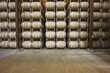 Wine barrels in storage, Santa Maria, California