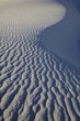 Sand ripples in desert, USA