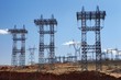 Electricty pylons, USA