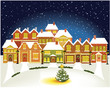 Winter town.