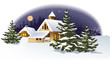 Winter town.