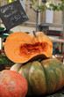Courge muscade au marché