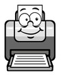 cartoon printer