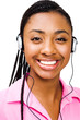 Happy teenage girl listening music Happy teenage girl listening music