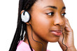 Teenage girl listening music Teenage girl listening music
