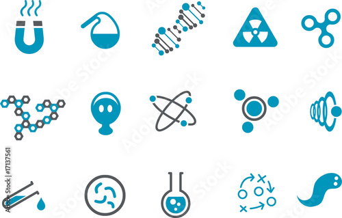 Illustration: Chemistry Icon Set Chemistry Icon Set