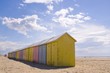 Les cabines de plage à Berck-sur-mer (Côte d'Opale) Les cabines de plage à Berck-sur-mer (Côte d'Opale)