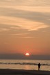 Coucher de soleil sur Berck - contemplation Coucher de soleil sur Berck - contemplation