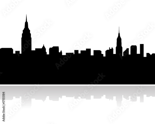 new york city skyline vector new york city skyline. new york city skyline vector