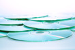 heap of dvd, cd disks