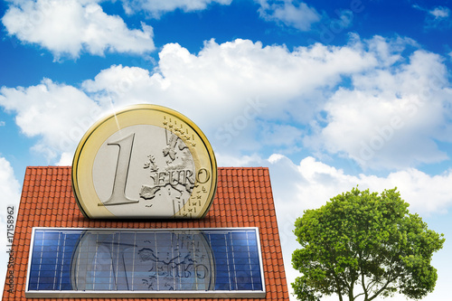 Foto: Maison photovoltaique pièce euro Maison photovoltaique pièce euro