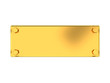 golden plate