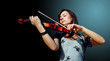 Musician playing violin Musician playing violin
