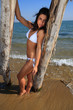 ragazza al mare