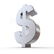 Shiny Dollar Symbol