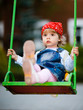 Girl on swing Girl on swing