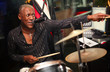 Smiling musician