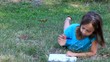 poésie dans l'herbe