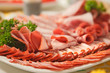 Platter of fresh cold-cuts