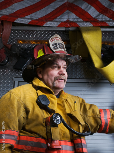 Photo: Firefighter Portrait Firefighter Portrait