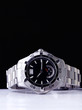 Stainless steel wristwatch