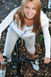 Bicycling in the forest