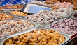 roasted nuts at the octoberfest