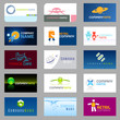 15 clean, easy to edit business cards.