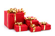 Paquets cadeaux de Noël