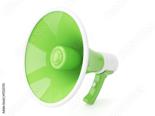 Illustration: 3d Megaphone 3d Megaphone