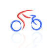 bike tournament vector logotype bike tournament vector logotype
