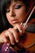 beautiful violinist