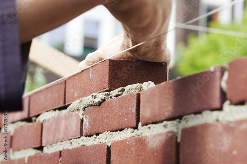 Photo: Bricklaying Bricklaying
