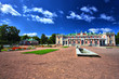 Palace with beautiful garden