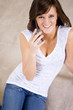 Girl on phone