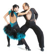 Couple dancers latina style Couple dancers latina style