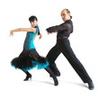 Couple dancers latina style Couple dancers latina style